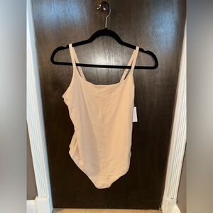 Auden Nude Spaghetti Strap Slimming Bodysuit